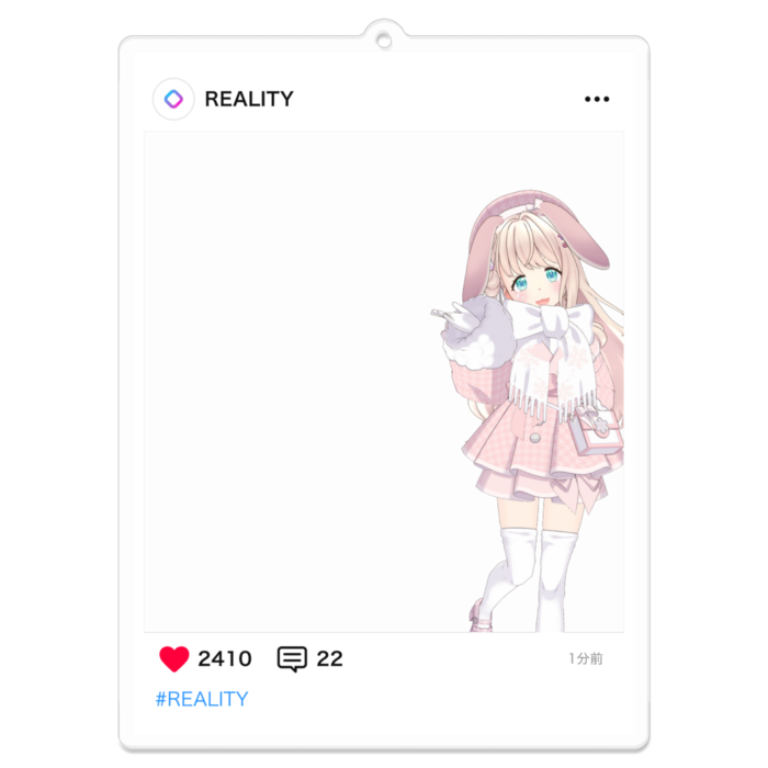 アクリルキーホルダー - 100 x 100 (mm)