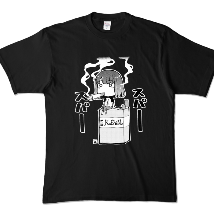 カラーTシャツ - XL - ブラック (濃色)
