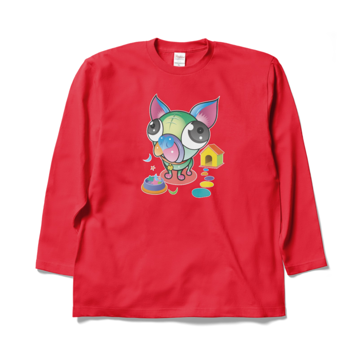 ロングスリーブTシャツ - XL - レッド