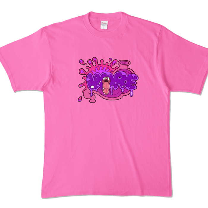 カラーTシャツ - XL - ピンク (濃色)