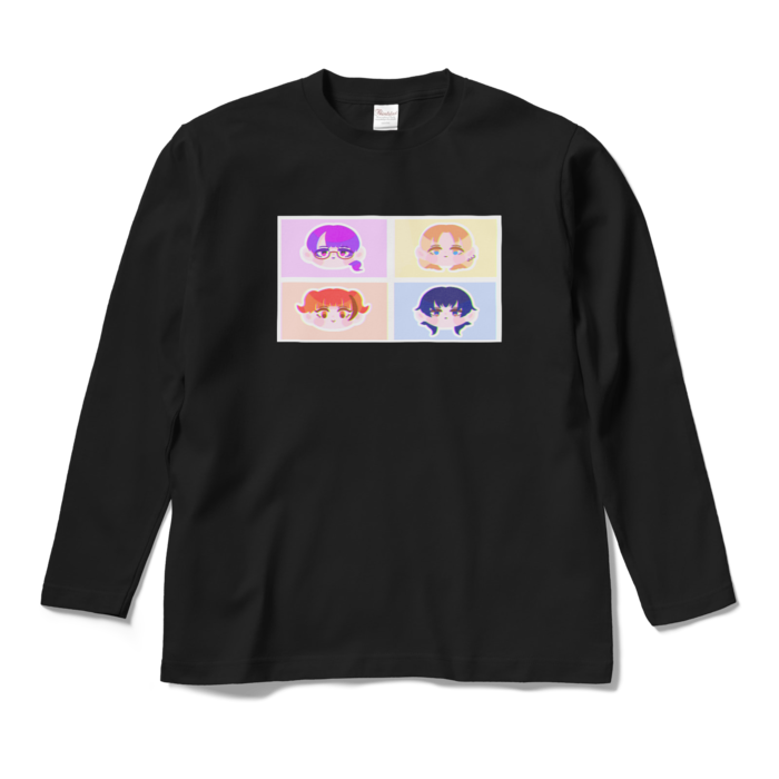 ロングスリーブTシャツ - M - ブラック