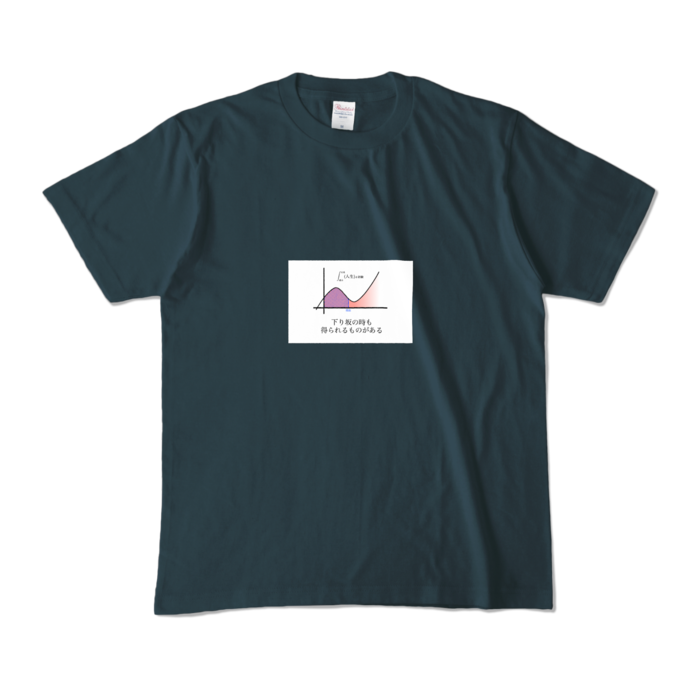 カラーTシャツ - M - デニム (濃色)