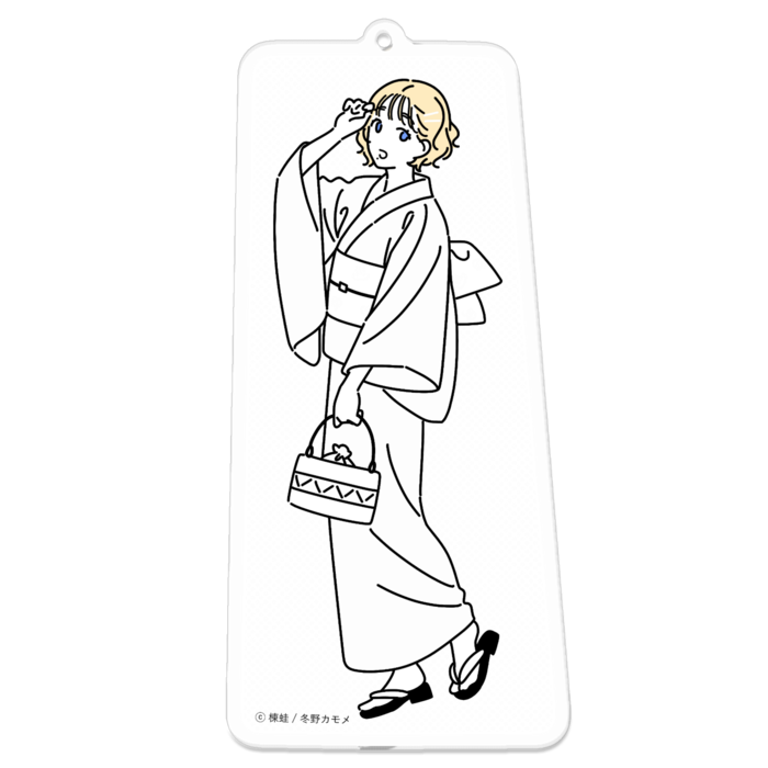 アクリルキーホルダー（コーティング） - 100 x 100 (mm)