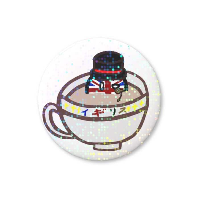 ホログラム缶バッジ - 44mm