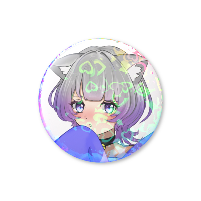 ホログラム缶バッジ - 56mm