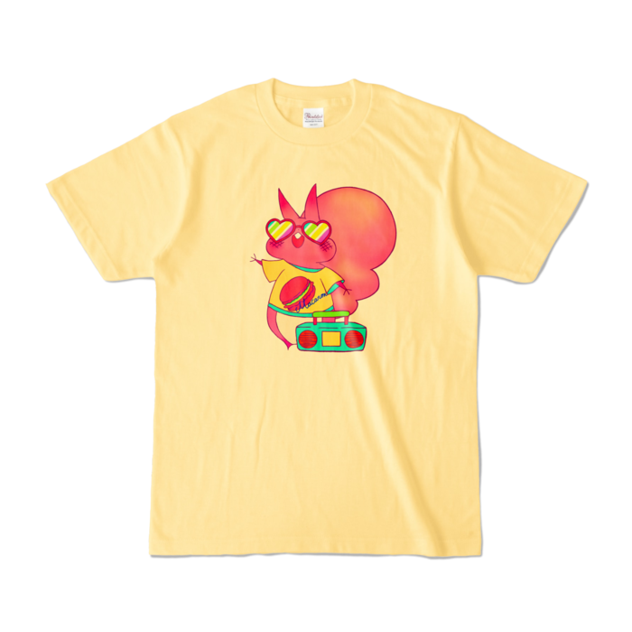 カラーTシャツ - S - ライトイエロー (淡色)