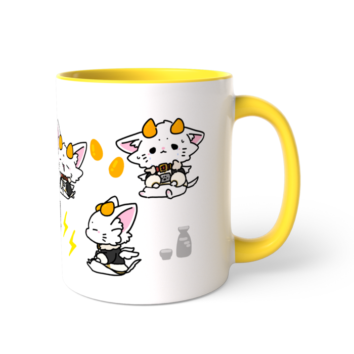 ツートンカラーマグカップ - 直径 8.2cm / 高さ 9.5cm
