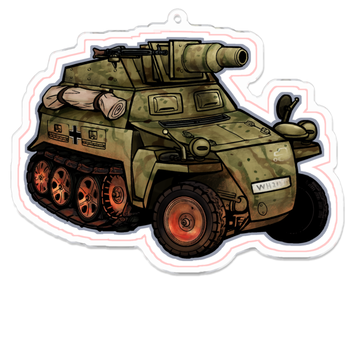 アクリルキーホルダー - 100 x 100 (mm)