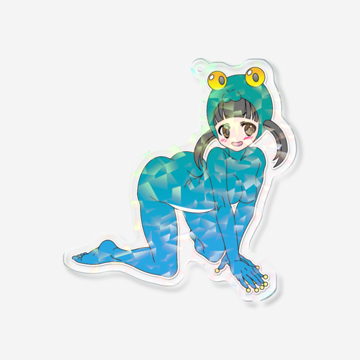 ホログラムアクリルキーホルダー - 100 × 100mm(1)