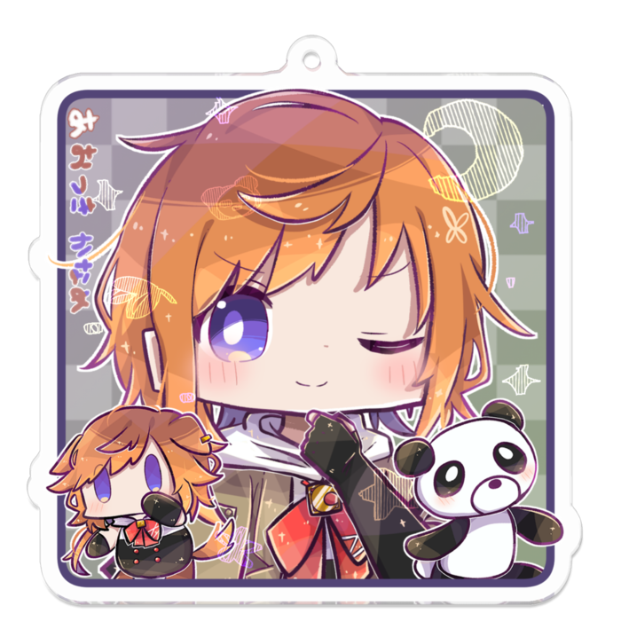 アクリルキーホルダー - 70 x 70 (mm)