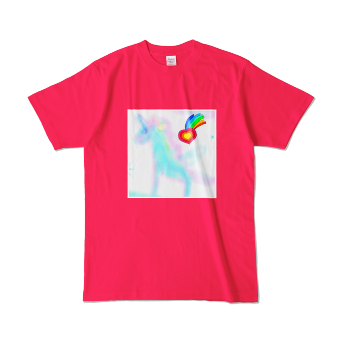 カラーTシャツ - L - ホットピンク (濃色)