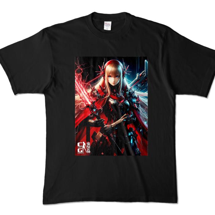 カラーTシャツ - XL - ブラック (濃色)