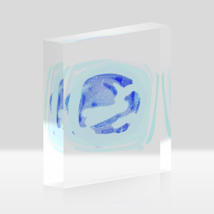 アクリルブロック - 100x100mm