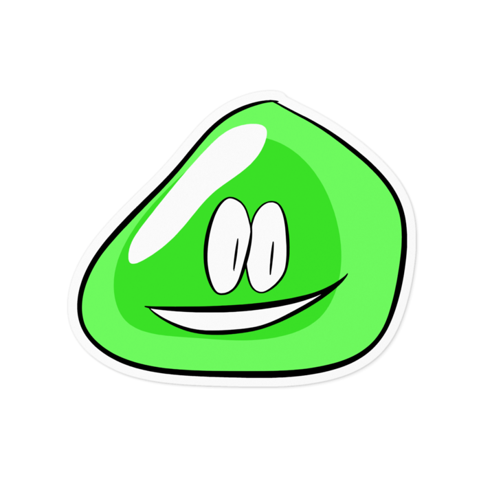 ステッカー - 100 x 100 (mm)