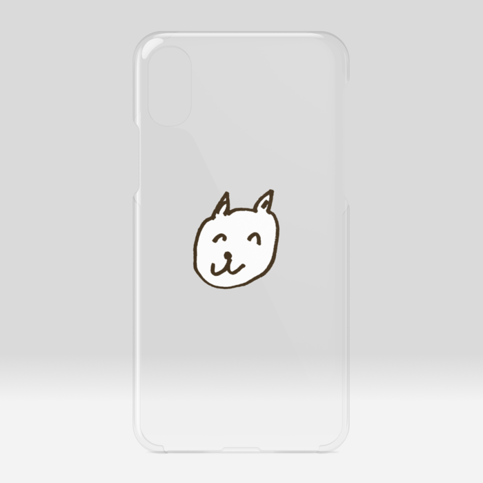 クリアiPhoneケース - iPhone X / XS