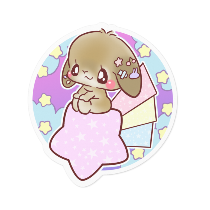 ステッカー - 100 x 100 (mm)