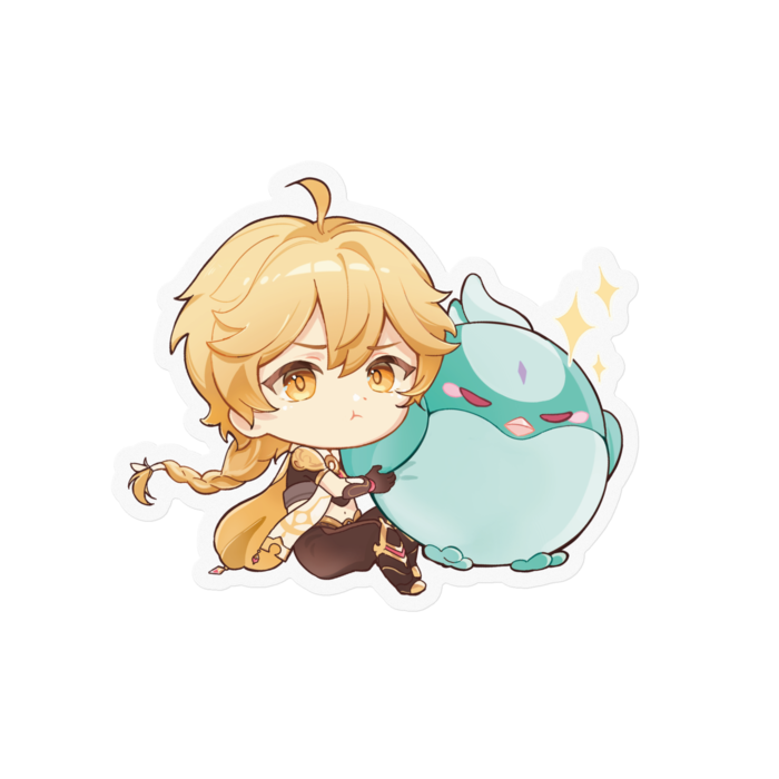 ステッカー - 100 x 100 (mm) Clear