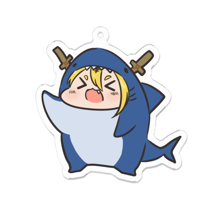 アクリルキーホルダー - 70 x 70 (mm)