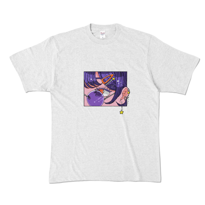 カラーTシャツ - XL - アッシュ (淡色)