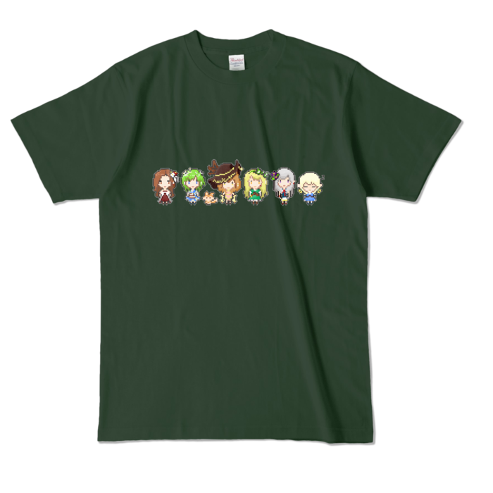 カラーTシャツ - L - フォレスト (濃色)