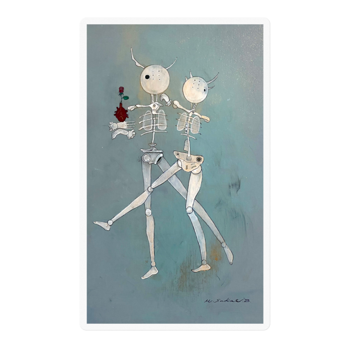 ステッカー - 100 x 100 (mm)