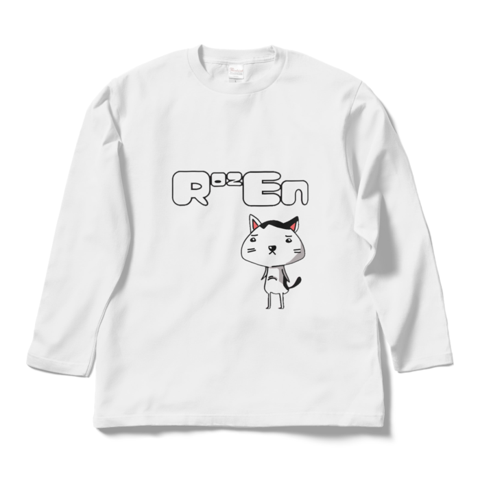 ロングスリーブTシャツ - L - ホワイト(白)