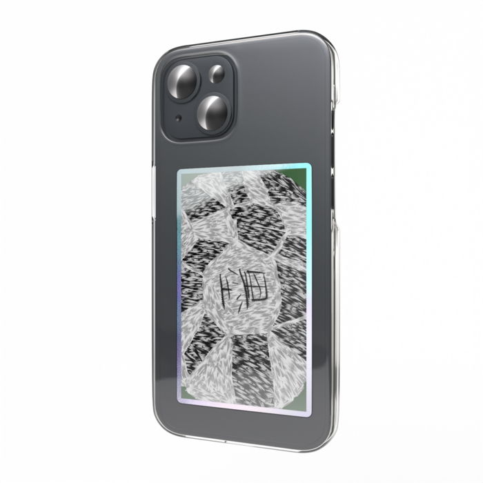 オーロラスマホステッカー - W55 × H91mm 以内