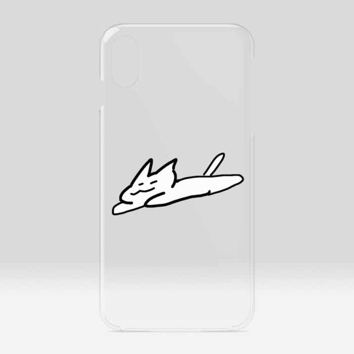 クリアiPhoneケース - iPhone XSMax