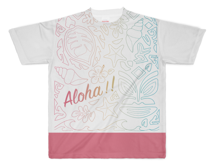 フルグラフィックTシャツ - XL - 正面印刷のみ