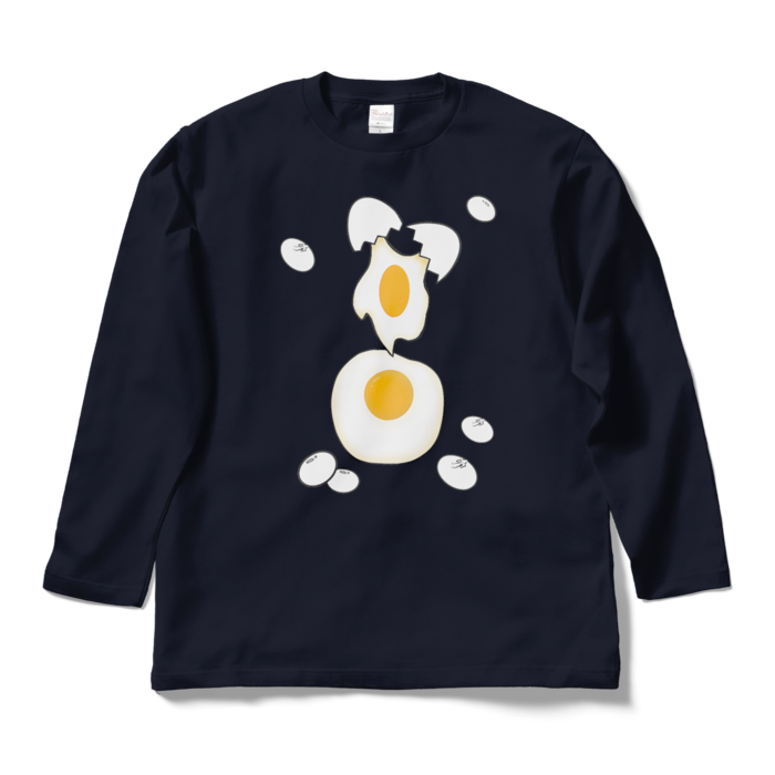 ロングスリーブTシャツ - L - ネイビー