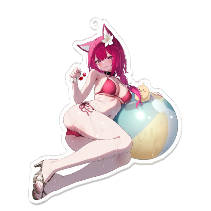 アクリルキーホルダー - 100 x 100 (mm)