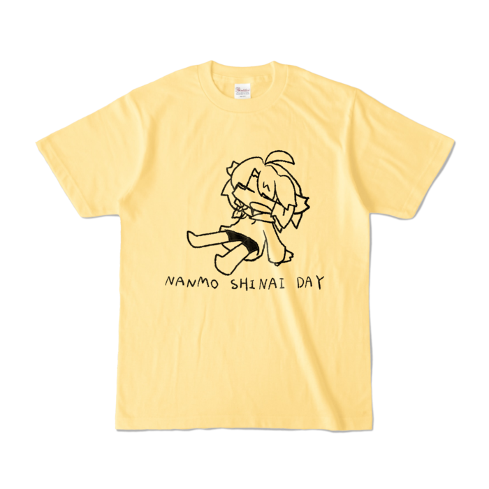 カラーTシャツ - S - ライトイエロー (淡色)