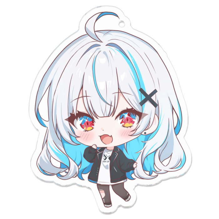 アクリルキーホルダー - 70 x 70 (mm)