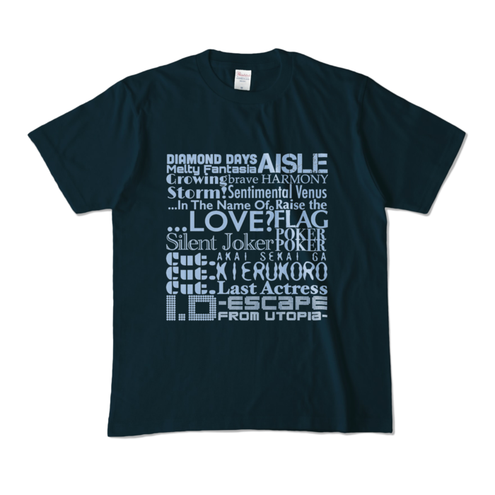 カラーTシャツ - M - ネイビー (濃色)