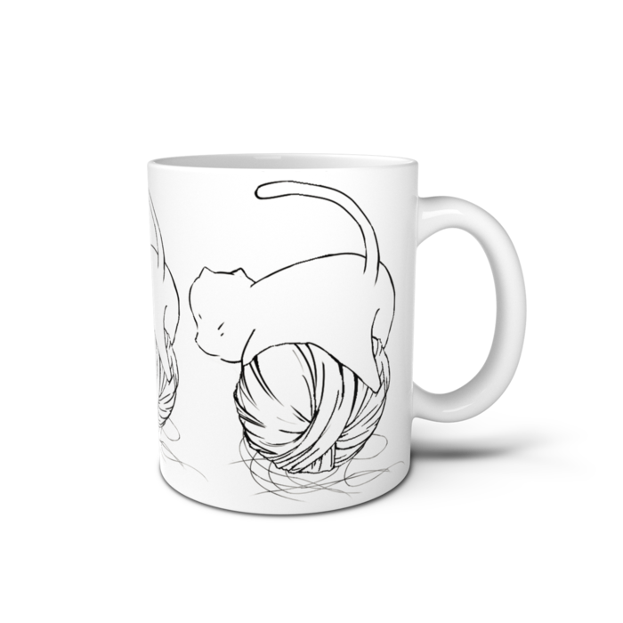 マグカップ - 直径 8 cm / 高さ 9.5 cm