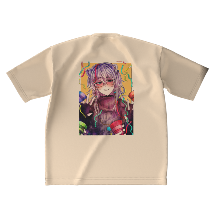 ビッグシルエットTシャツ - XL - 背面(1)