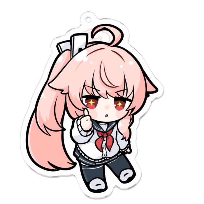 アクリルキーホルダー - 70 x 70 (mm)