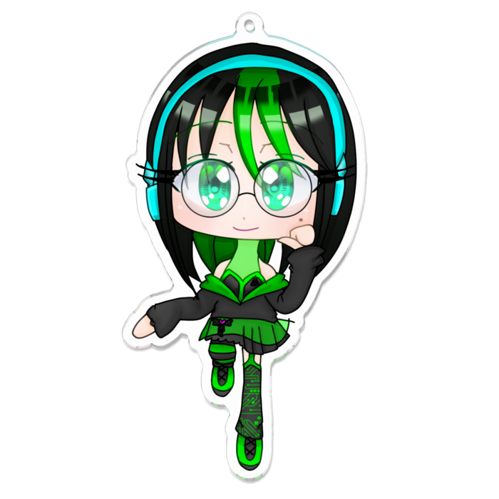 アクリルキーホルダー - 100 x 100 (mm)