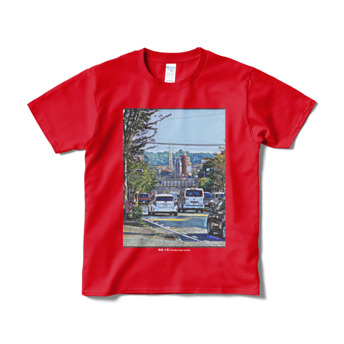 デザイナー Tシャツ - S - レッド