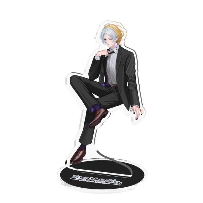 スーツ（不機嫌） - 100x100mm