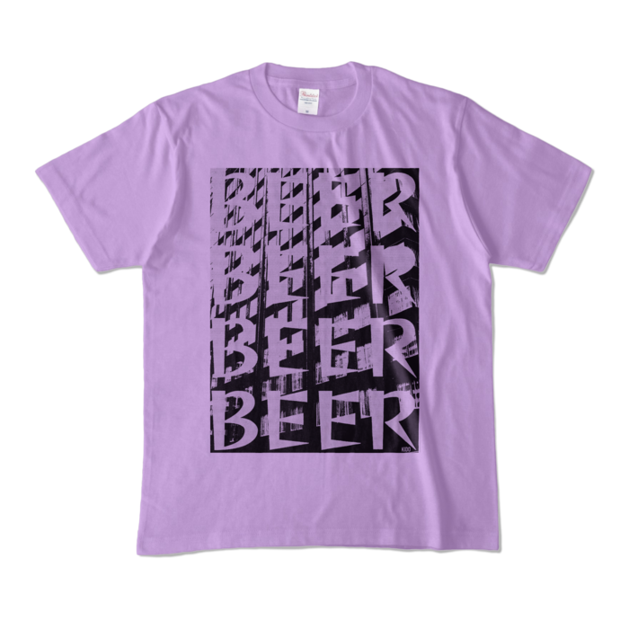 カラーTシャツ - M - ライトパープル (淡色)