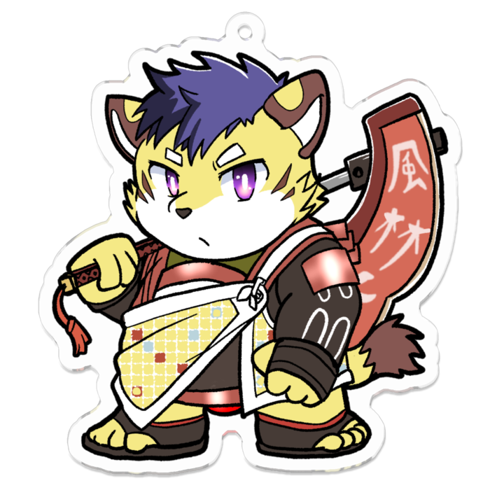 アクリルキーホルダー - 70 x 70 (mm)