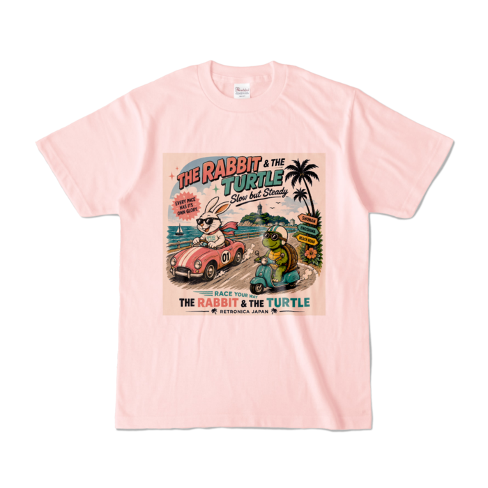 カラーTシャツ - S - ライトピンク (淡色)
