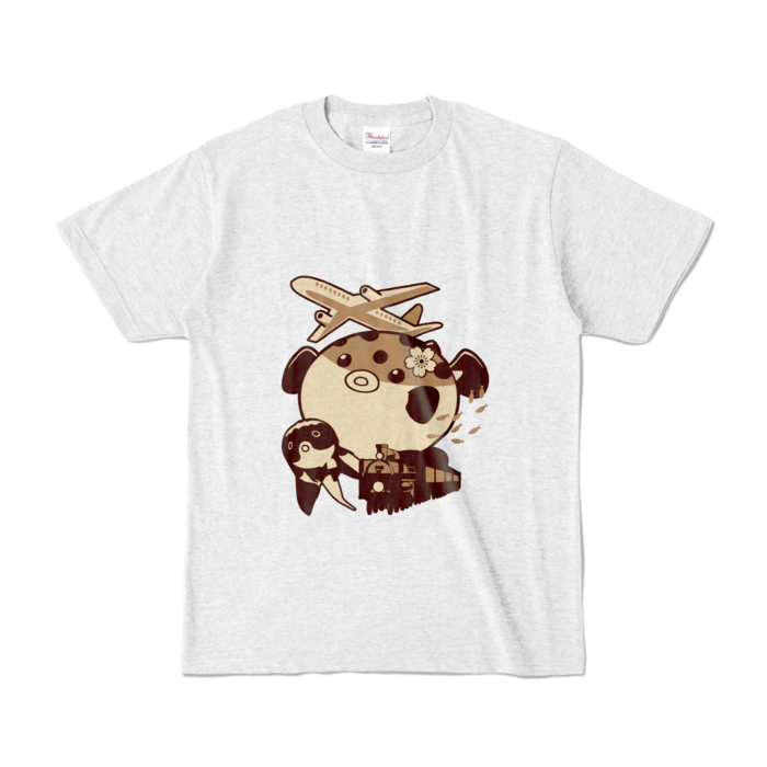 カラーTシャツ - S - アッシュ (淡色)