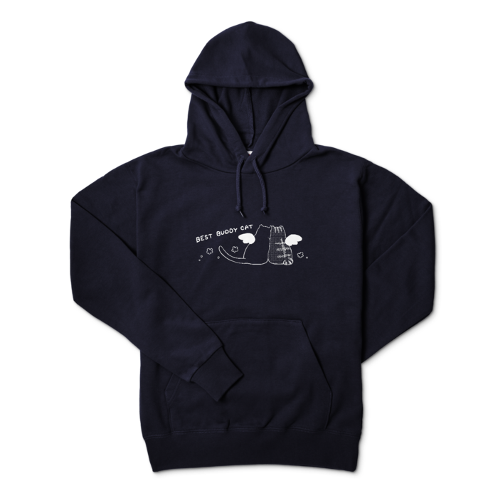 パーカー(ネイビー) - L -