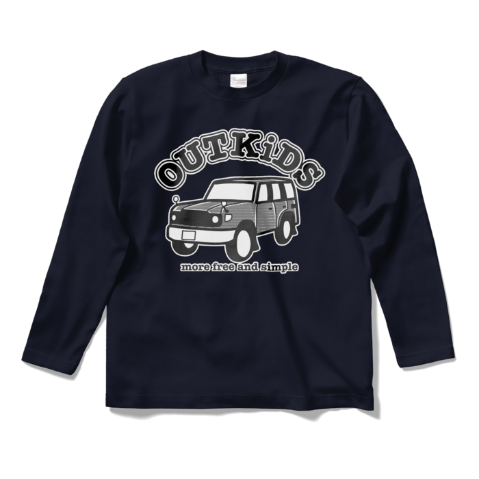 ロングスリーブTシャツ - S - ネイビー