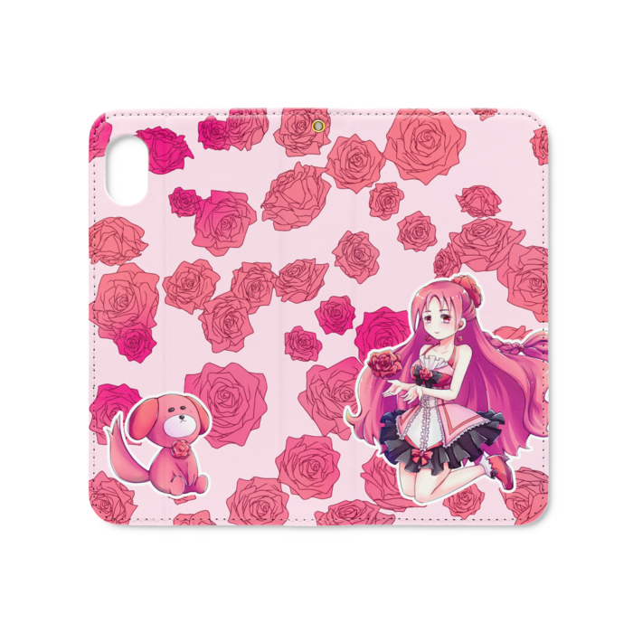 手帳型iPhoneケース（ベルトなし） - iPhone XR - ストラップ穴 あり