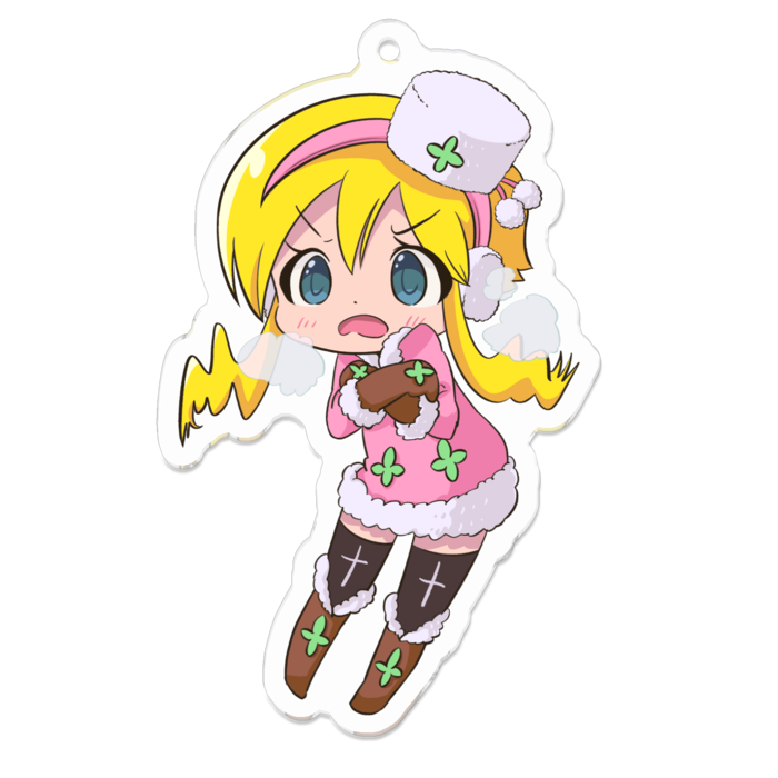 アクリルキーホルダー - 70 x 70 (mm)