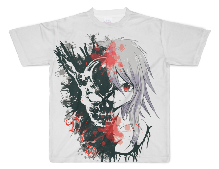 フルグラフィックTシャツ - XL - 正面印刷のみ