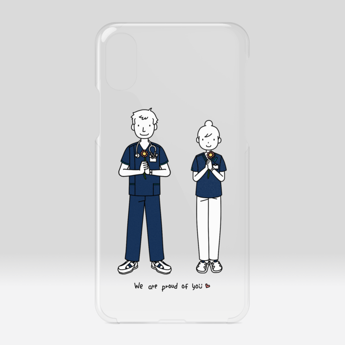 クリアiPhoneケース - iPhone X / XS